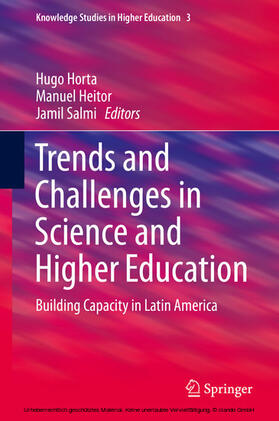Horta / Heitor / Salmi |  Trends and Challenges in Science and Higher Education | eBook | Sack Fachmedien