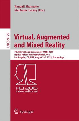 Lackey / Shumaker |  Virtual, Augmented and Mixed Reality | Buch |  Sack Fachmedien