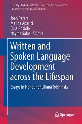 Perera / Salas / Aparici |  Written and Spoken Language Development across the Lifespan | Buch |  Sack Fachmedien