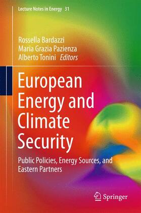 Bardazzi / Tonini / Pazienza |  European Energy and Climate Security | Buch |  Sack Fachmedien