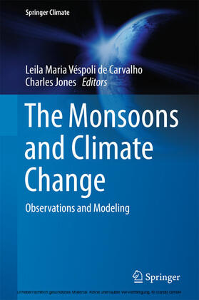 de Carvalho / Jones |  The Monsoons and Climate Change | eBook | Sack Fachmedien