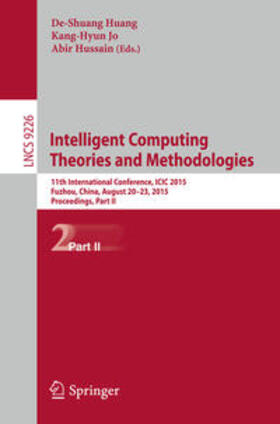 Huang / Jo / Hussain |  Intelligent Computing Theories and Methodologies | eBook | Sack Fachmedien