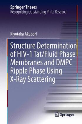 Akabori |  Structure Determination of HIV-1 Tat/Fluid Phase Membranes and DMPC Ripple Phase Using X-Ray Scattering | Buch |  Sack Fachmedien