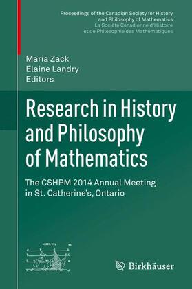 Landry / Zack |  Research in History and Philosophy of Mathematics | Buch |  Sack Fachmedien