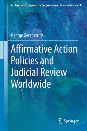 Gerapetritis |  Affirmative Action Policies and Judicial Review Worldwide | Buch |  Sack Fachmedien