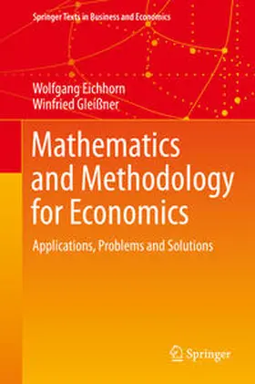 Eichhorn / Gleißner | Mathematics and Methodology for Economics | E-Book | sack.de