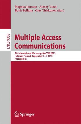 Jonsson / Tirkkonen / Vinel |  Multiple Access Communications | Buch |  Sack Fachmedien