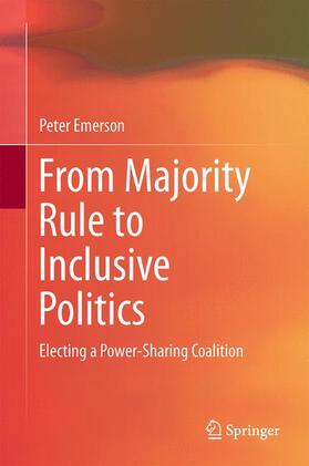 Emerson |  From Majority Rule to Inclusive Politics | Buch |  Sack Fachmedien