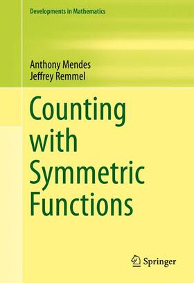 Remmel / Mendes |  Counting with Symmetric Functions | Buch |  Sack Fachmedien