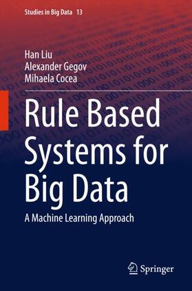 Liu / Cocea / Gegov |  Rule Based Systems for Big Data | Buch |  Sack Fachmedien
