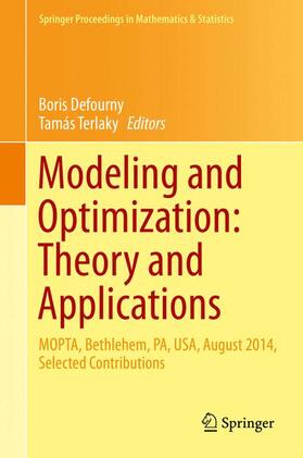 Terlaky / Defourny |  Modeling and Optimization: Theory and Applications | Buch |  Sack Fachmedien