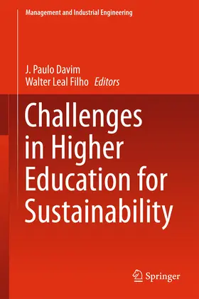 Davim / Leal Filho |  Challenges in Higher Education for Sustainability | eBook | Sack Fachmedien