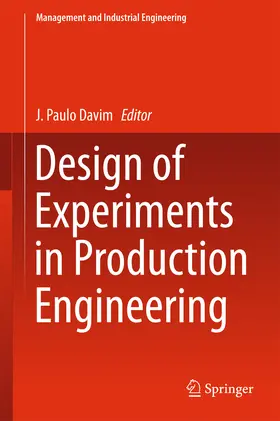 Davim |  Design of Experiments in Production Engineering | eBook | Sack Fachmedien