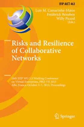 Camarinha-Matos / Benaben / Picard |  Risks and Resilience of Collaborative Networks | eBook | Sack Fachmedien