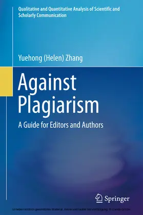 Zhang | Against Plagiarism | E-Book | sack.de
