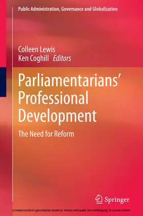 Lewis / Coghill | Parliamentarians’ Professional Development | E-Book | sack.de