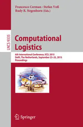 Corman / Voß / Negenborn |  Computational Logistics | eBook | Sack Fachmedien