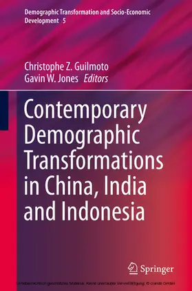 Guilmoto / Jones |  Contemporary Demographic Transformations in China, India and Indonesia | eBook | Sack Fachmedien