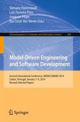 Hammoudi / das Neves / Pires |  Model-Driven Engineering and Software Development | Buch |  Sack Fachmedien