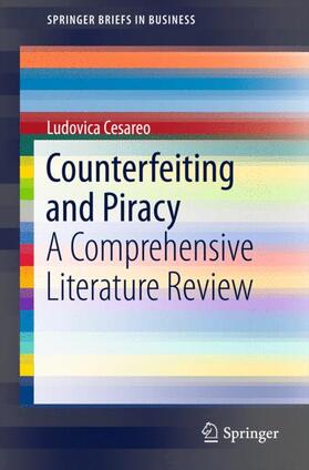 Cesareo |  Counterfeiting and Piracy | Buch |  Sack Fachmedien