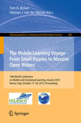 Brown / van der Merwe |  The Mobile Learning Voyage - From Small Ripples to Massive Open Waters | eBook | Sack Fachmedien