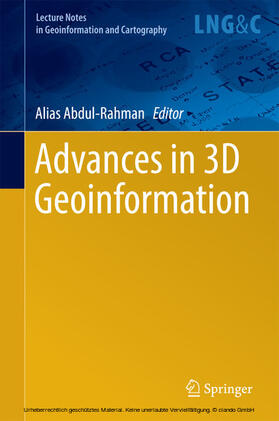 Abdul-Rahman |  Advances in 3D Geoinformation | eBook | Sack Fachmedien