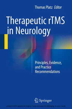 Platz |  Therapeutic rTMS in Neurology | eBook | Sack Fachmedien