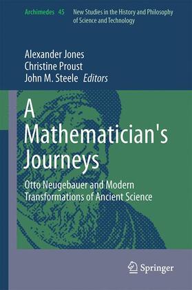 Jones / Steele / Proust | A Mathematician's Journeys | Buch | 978-3-319-25863-8 | sack.de