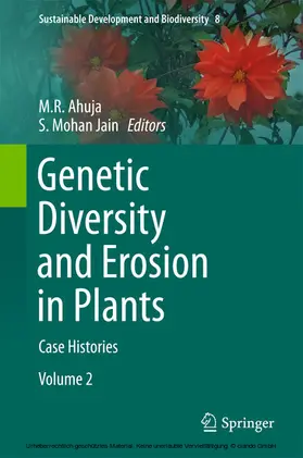 Ahuja / Jain | Genetic Diversity and Erosion in Plants | E-Book | sack.de