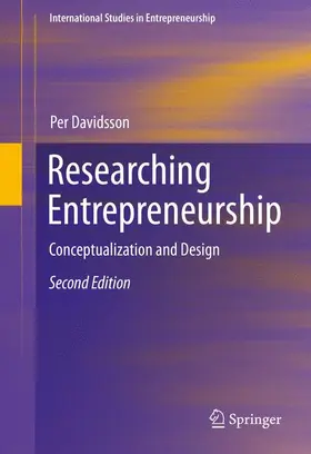 Davidsson |  Researching Entrepreneurship | Buch |  Sack Fachmedien