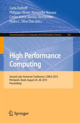 Osthoff / Silva Dias / Navaux |  High Performance Computing | Buch |  Sack Fachmedien