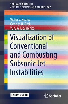 Kozlov / Litvinenko / Grek |  Visualization of Conventional and Combusting Subsonic Jet Instabilities | Buch |  Sack Fachmedien