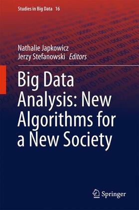Stefanowski / Japkowicz |  Big Data Analysis: New Algorithms for a New Society | Buch |  Sack Fachmedien