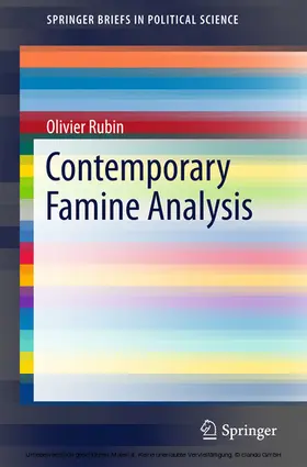 Rubin |  Contemporary Famine Analysis | eBook | Sack Fachmedien