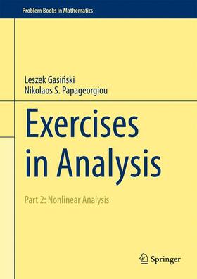 Papageorgiou / Gasinski / Gasinski |  Exercises in Analysis | Buch |  Sack Fachmedien