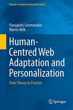 Belk / Germanakos |  Human-Centred Web Adaptation and Personalization | Buch |  Sack Fachmedien