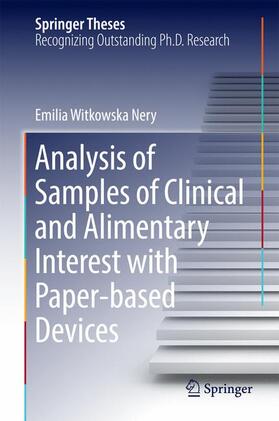 Witkowska Nery |  Analysis of Samples of Clinical and Alimentary Interest with Paper-based Devices | Buch |  Sack Fachmedien
