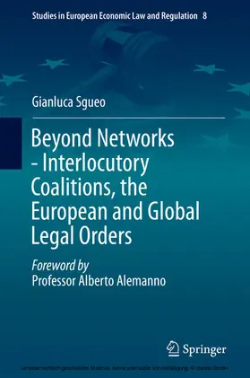 Sgueo |  Beyond Networks - Interlocutory Coalitions, the European and Global Legal Orders | eBook | Sack Fachmedien