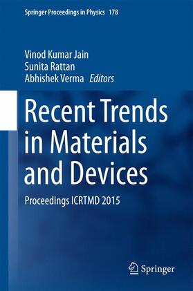 Jain / Verma / Rattan |  Recent Trends in Materials and Devices | Buch |  Sack Fachmedien