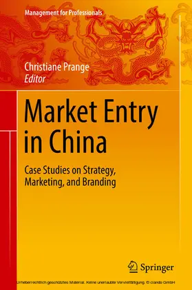 Prange |  Market Entry in China | eBook | Sack Fachmedien