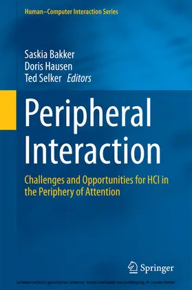 Bakker / Hausen / Selker |  Peripheral Interaction | eBook | Sack Fachmedien