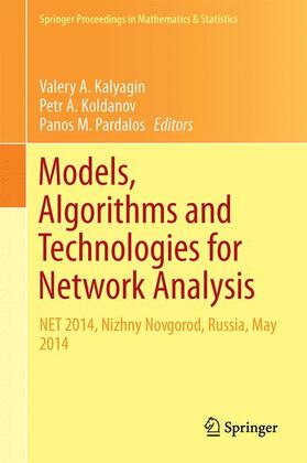 Kalyagin / Pardalos / Koldanov |  Models, Algorithms and Technologies for Network Analysis | Buch |  Sack Fachmedien