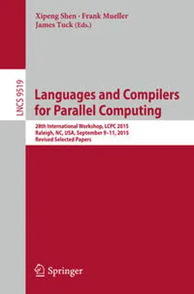 Shen / Mueller / Tuck |  Languages and Compilers for Parallel Computing | eBook | Sack Fachmedien