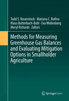 Rosenstock / Rufino / Richards |  Methods for Measuring Greenhouse Gas Balances and Evaluating Mitigation Options in Smallholder Agriculture | Buch |  Sack Fachmedien