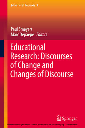 Smeyers / Depaepe |  Educational Research: Discourses of Change and Changes of Discourse | eBook | Sack Fachmedien
