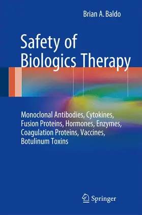 Baldo |  Safety of Biologics Therapy | Buch |  Sack Fachmedien