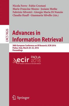 Ferro / Crestani / Moens | Advances in Information Retrieval | Buch | 978-3-319-30670-4 | sack.de