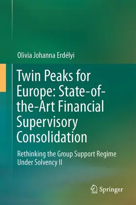 Erdélyi |  Twin Peaks for Europe: State-of-the-Art Financial Supervisory Consolidation | Buch |  Sack Fachmedien