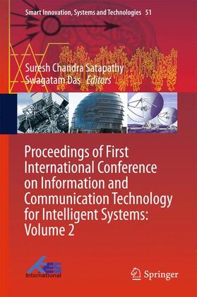 Das / Satapathy |  Proceedings of First International Conference on Information and Communication Technology for Intelligent Systems: Volume 2 | Buch |  Sack Fachmedien