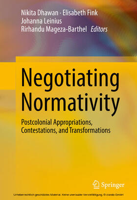Dhawan / Fink / Leinius |  Negotiating Normativity | eBook | Sack Fachmedien